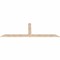 Ekena Millwork Portland Smooth Timber Gable Bracket, Douglas Fir, 108"W x 36"H x 1 1/2"D x 5 1/2"F, 8/12 Pitch GBW108X36X0206POR00SDF - alternate 5